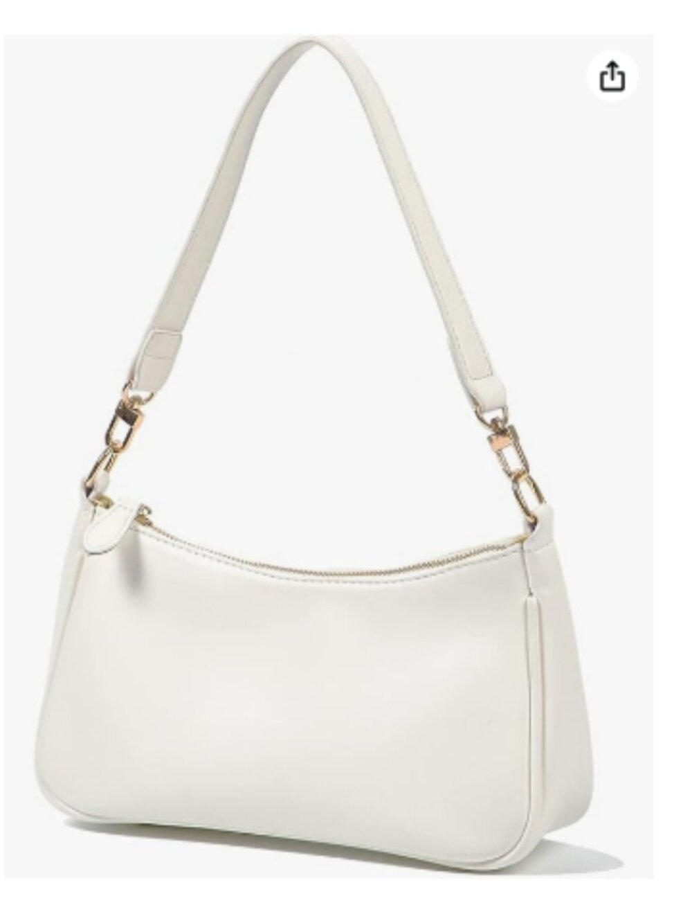Tote Handbags with 2 Removable Straps and Zipper Closure